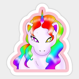 Rainbow Unicorn baby Sticker